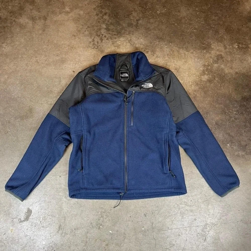The North Face blue fleece jacket Men's Size M